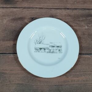 The Wheelwright and Blacksmith Shop Limited Edition Collector Plate